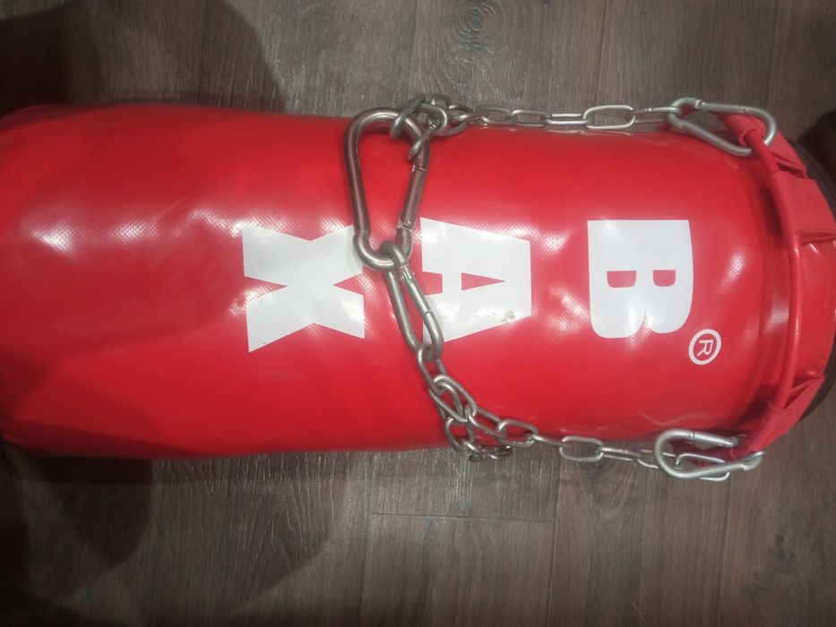 Боксерский мешок на цепи+ перчатки