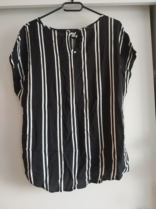 Elegancka bluzka koszulowa w paski
