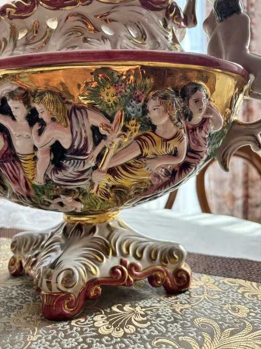 Piękna duża waza antyk sygnowana