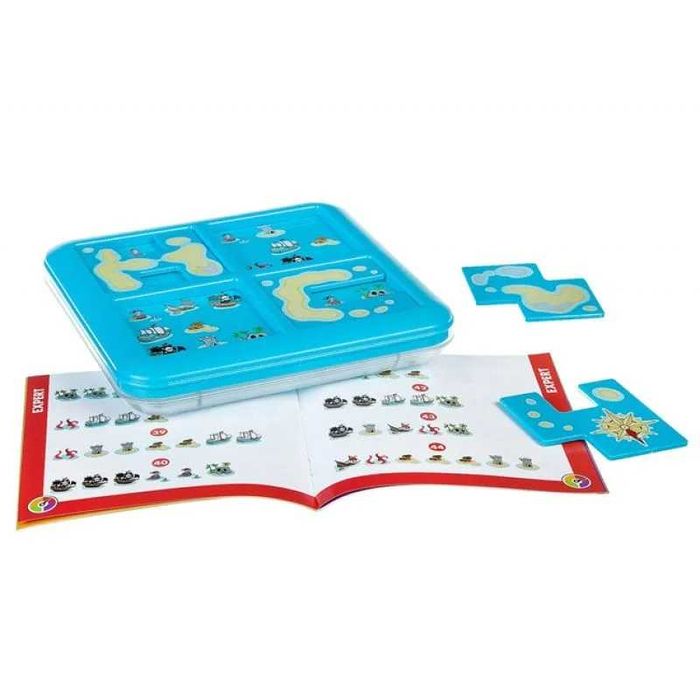 Jogo de Raciocínio Infantil – Tesouros Piratas, 6+ anos