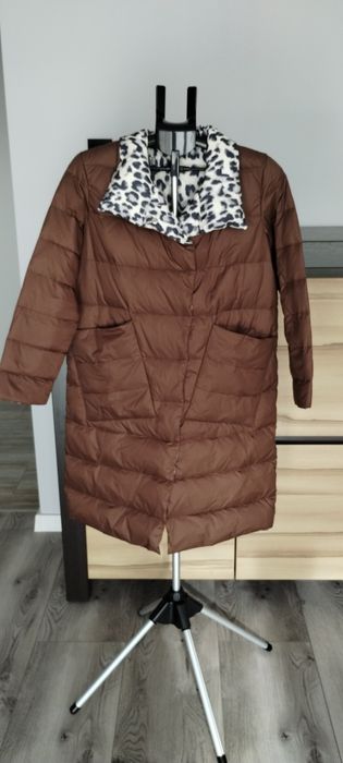 Płaszcz puch naturalny M