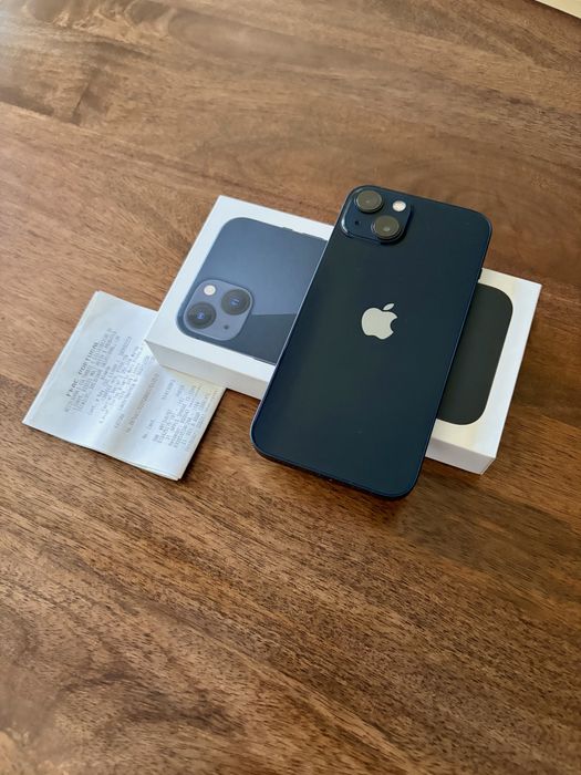 iPhone 13 128GB Midnight - Caixa e Fatura