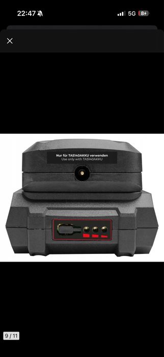 Zagłębiarka akumulatorowa Holzmann