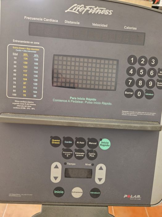 Elíptica    Life Fitness 90X