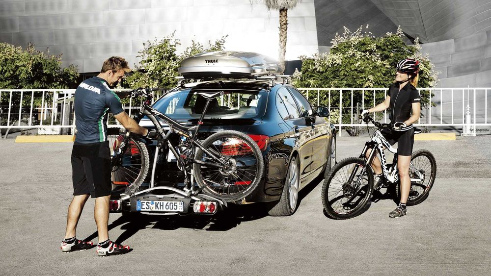 Platforma rowerowa, bagażnik rowerowy na hak Thule EuroWay 2 rowery