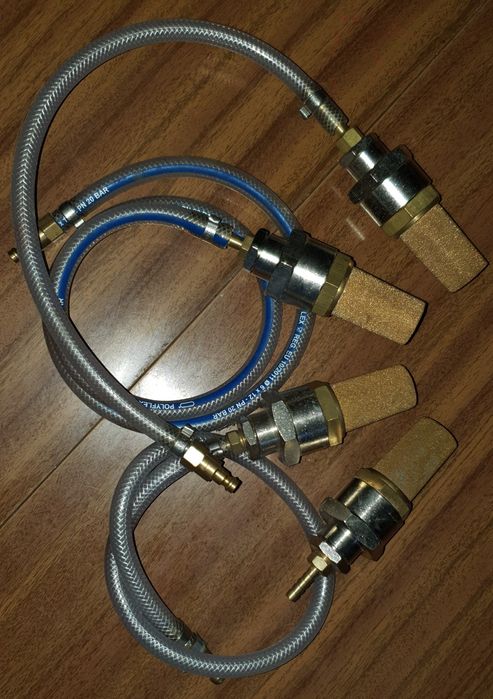 Difusores grandes para materiais que necessitam ser purgados a soldar