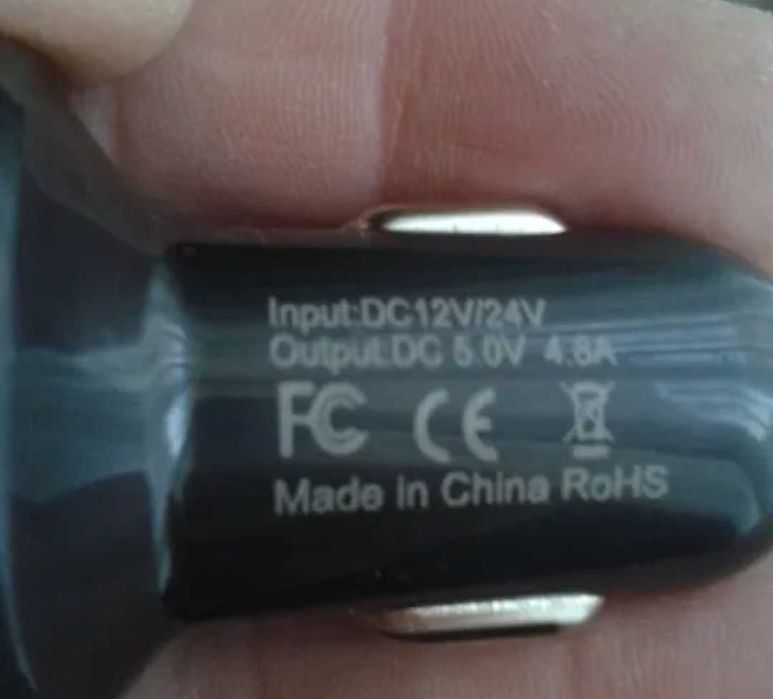 Carregador carro fast charging