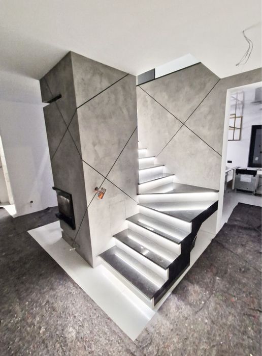 Beton architektoniczny tynki dekoracyjne elewacja płyty mikrocement