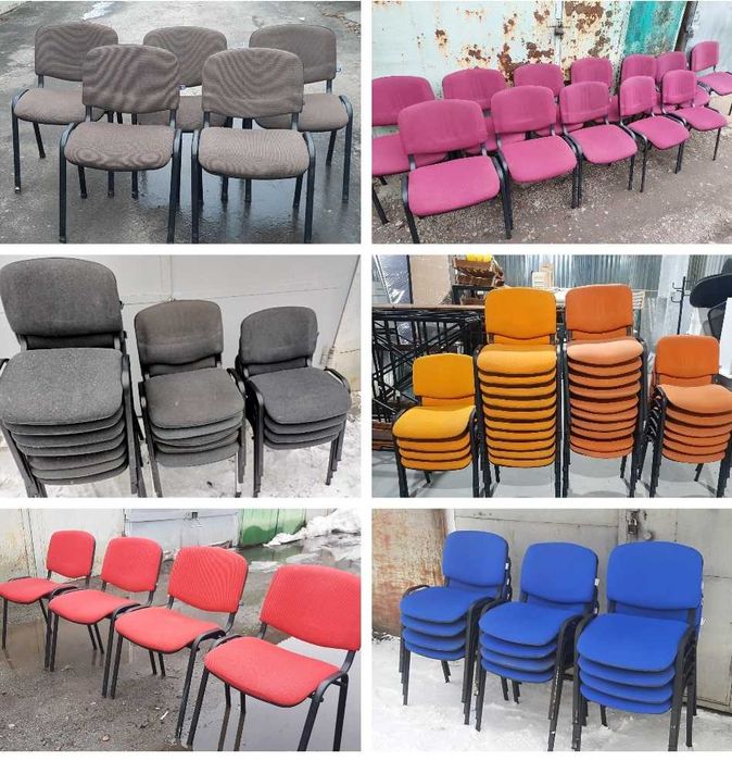 Стулья (кресла)  «Iso» ( Исо ) на железных ножках