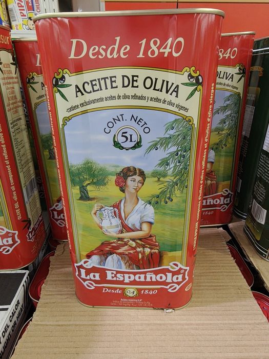 Oliwa z oliwek łagodna 5L.