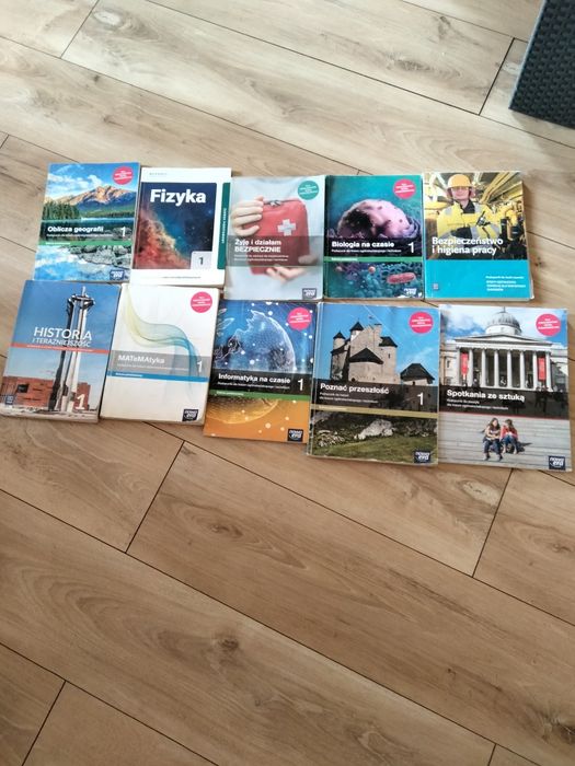 Książki do 1 klasy technikum i liceum