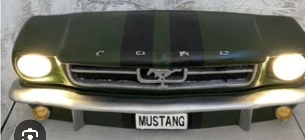 Mustang 1968r jako projekt na ścianę