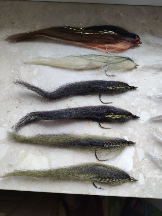 Sztuczne muchy - streamery 12szt.