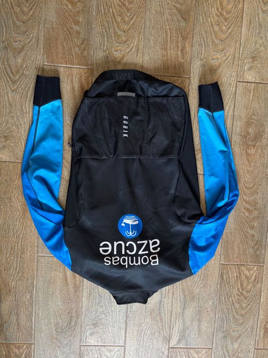 Gobik M-L Windstopper Softshell лёгкая велокуртка джерси с длинным рукавом