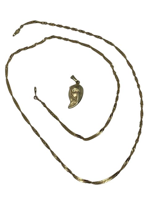 Złoty Łańcuszek 585/4,63g Długość:50cm