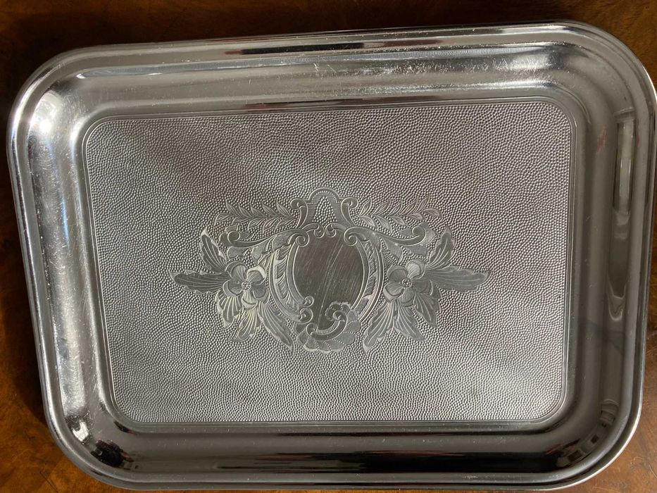 Zestaw tac retro, PRL, vintage