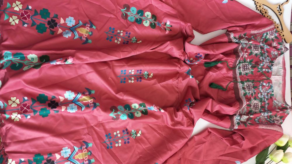 Довга сукня вишиванка 54 56 розмір нова