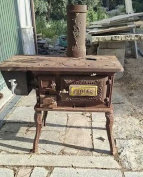 autêntico fogão a lenha Setoliva