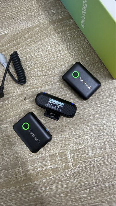 Microfones Lapela Wireless Saramonic Blink500B2+