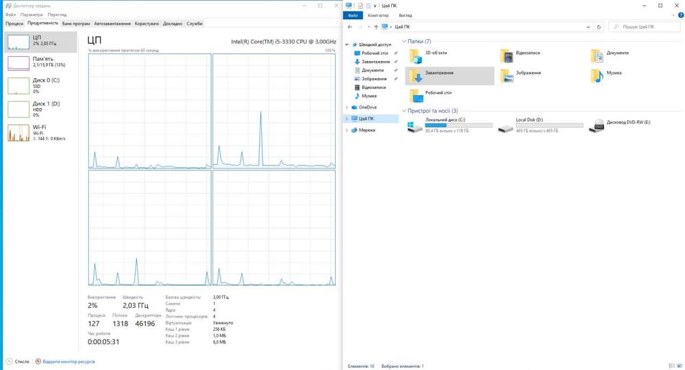 Системний блок на I5 ОЗУ 16 гб