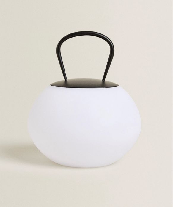 Candeeiro Asa Metal Zara Home NOVO
