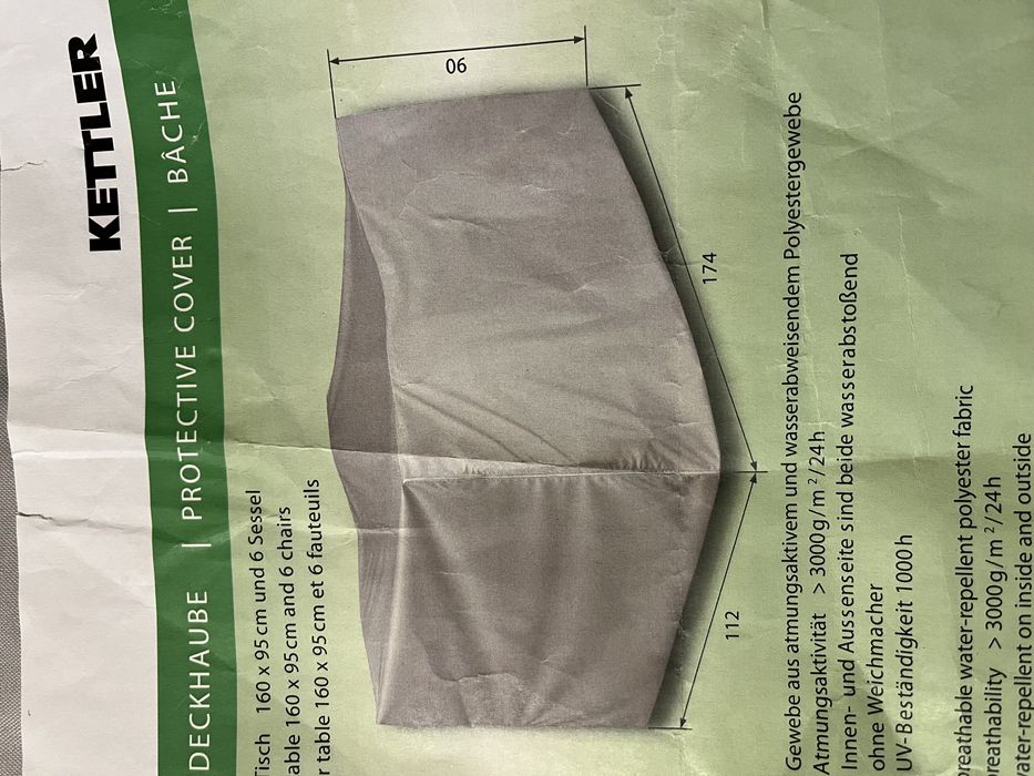 Kettler pokrowiec na meble ogrodowe
