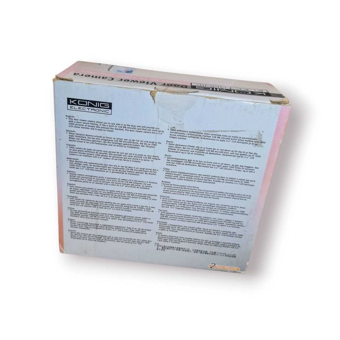 Konig Electronic SEC-PH380 – Câmara Digital de Porta (Nova)