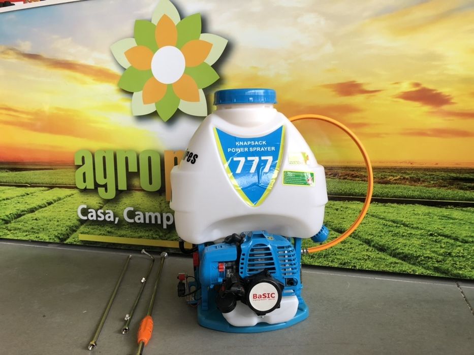 Pulverizador a gasolina de mochila