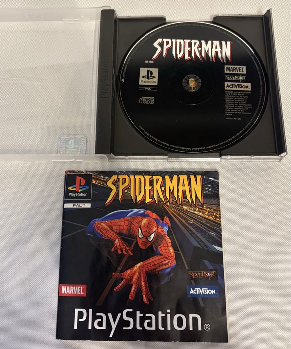 Spiderman PSX, brak okładki.