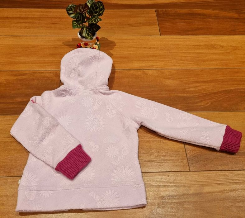 Bluza polarowa R 110 RESERVED rozpinana z kapturem i ściągaczami