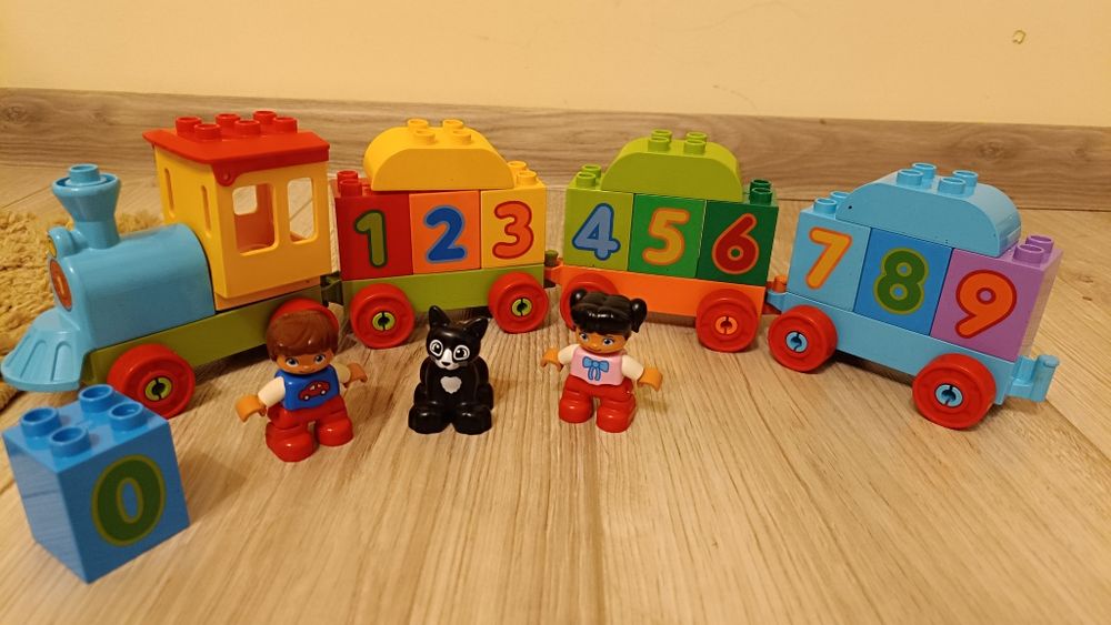 Lego duplo 3 zestawy (kreatywny, pociąg, zwierzątka)