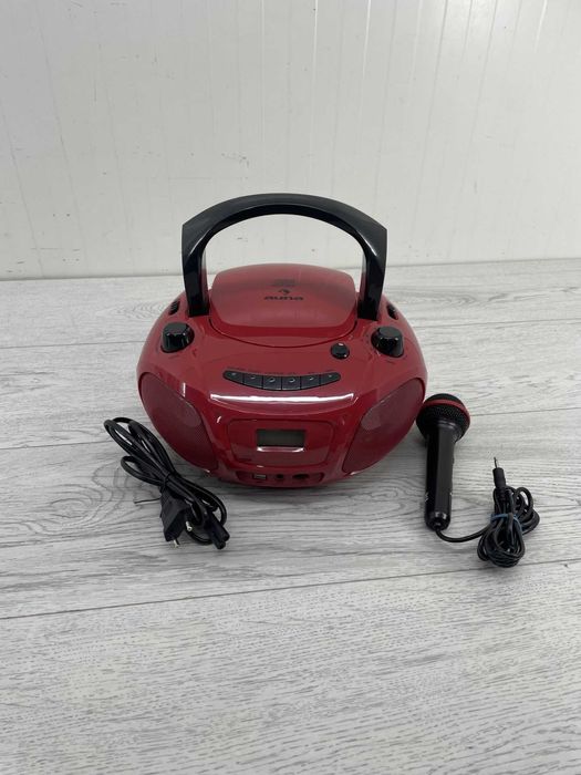 Amazon! LED Бумбокс Auna Roadie Sing CD Boombox 10038359 аудиосистема
