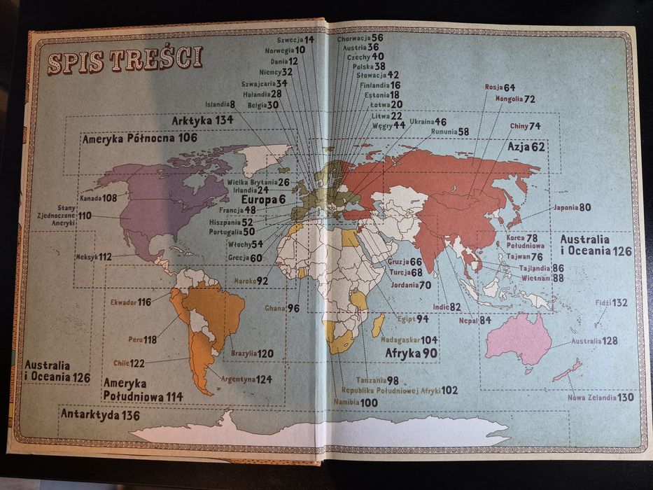 Mapy - książka do nauki geografii dla dzieci.