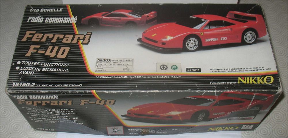 Nikko - Ferrari F40 (Vintage - 1/18)