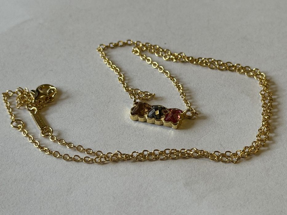 Nowy naszyjnik z misiami tous srebrny