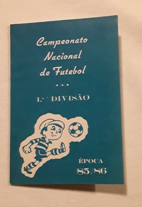 Calendário jogos Campeonato Nac Futebol 1985/1986