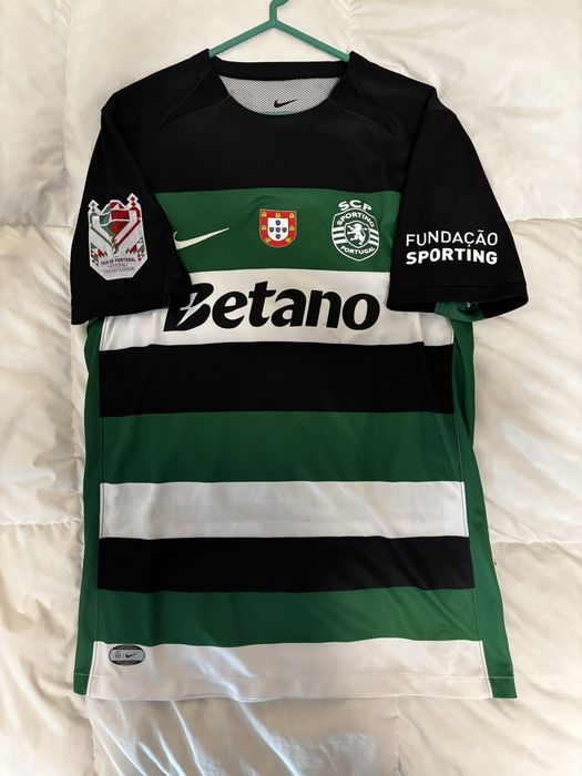 Match Worn Shirt Autografada Sporting Clube de Portugal
