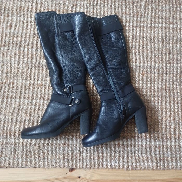 Buty kozaki skóra 38 But S