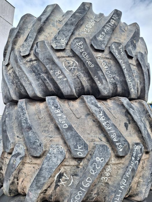 Opony leśne 600/60R28 Alliance Forestry