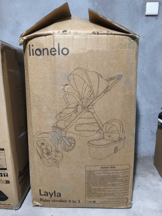 Carrinho de bebê lionelo Layla 3 em 1