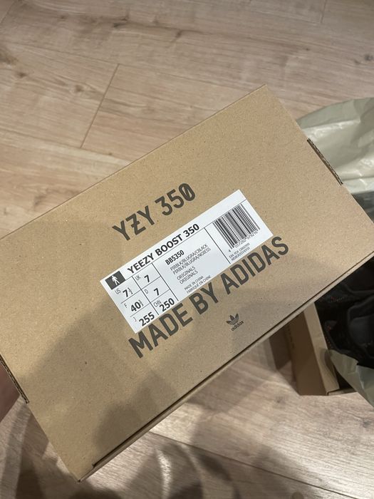 Yeezy boost 350 „Pirate Black” rozmiar 40 2/3