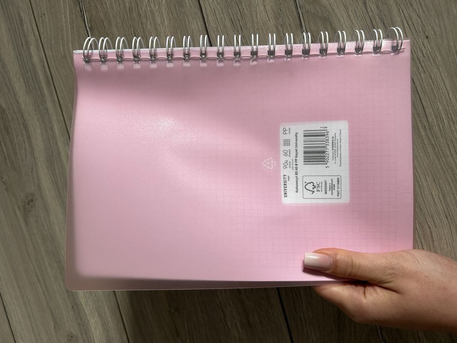 Różowy zeszyt B5 Kayet