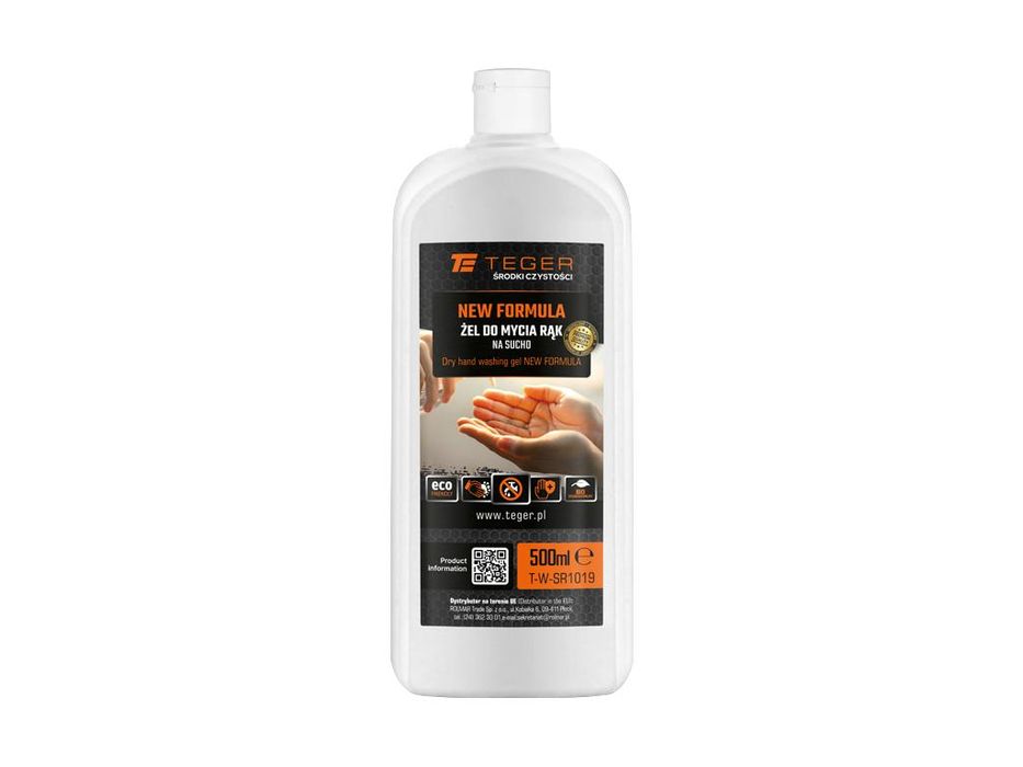 Żel do mycia rąk na sucho NEW FORMULA 500ml / TEGER