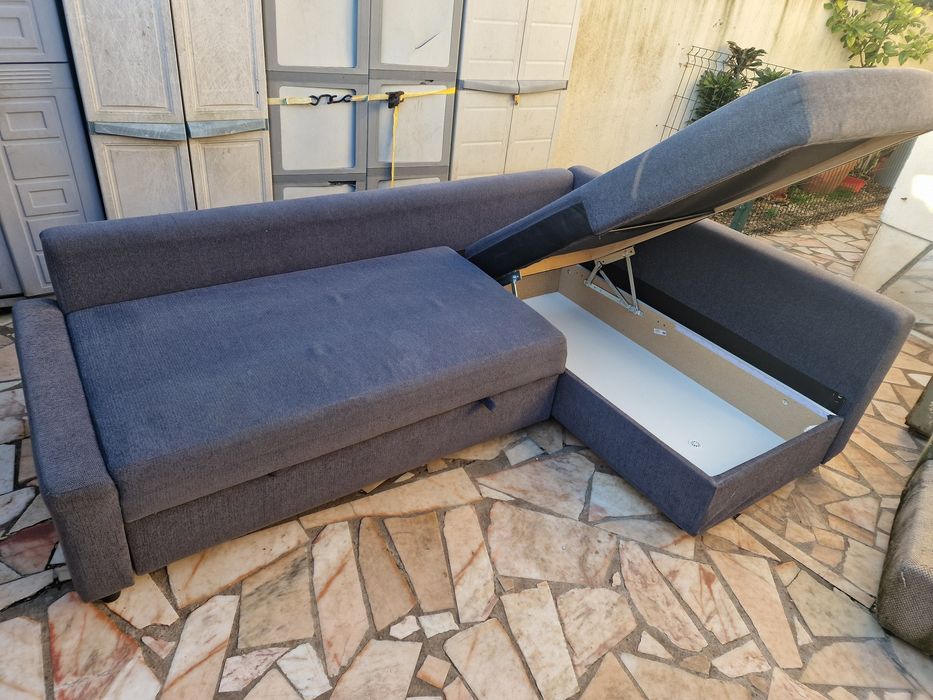 Sofa cama com chaislong