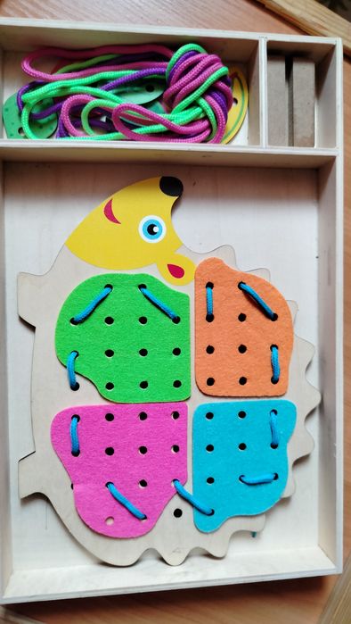 Игра шнуровка для детей