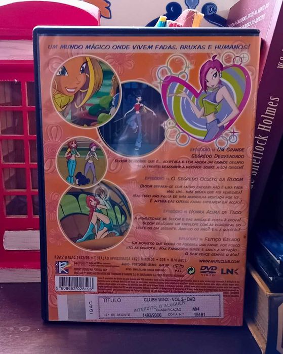 DVD Winx Club Vol. 3 em Português