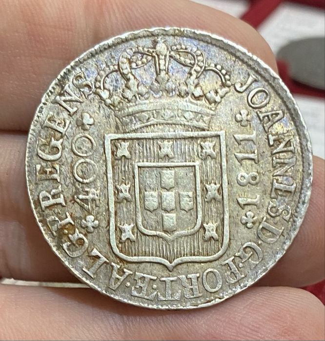 Moeda  252 A - 480 Reis D JOAO P REGENTE 1811