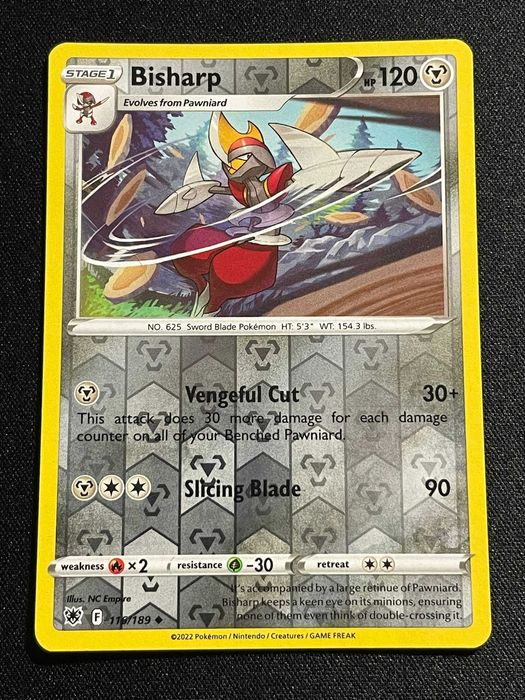Carta Pokémon Bisharp 116/189 Astral Radiance
