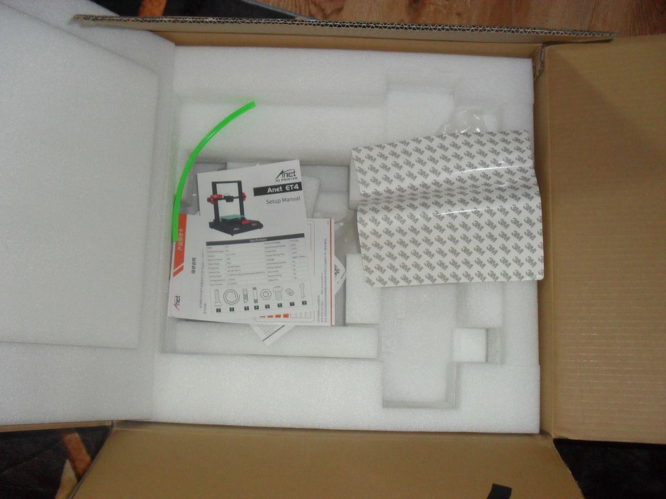Drukarka 3D Anet ET4 bardzo mało używana + pudełko