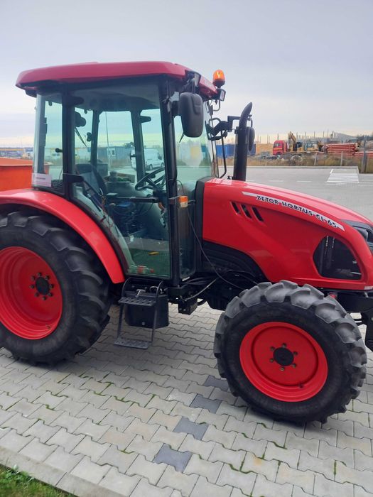 Zetor Hortus CL 65. Odśnieżanie pług do śniegu.